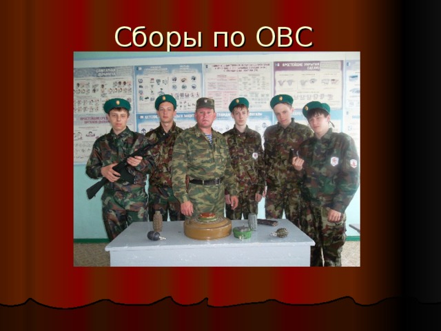 Учебный план военные сборы