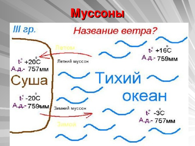 Муссоны  