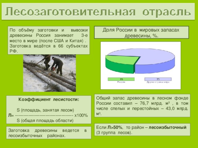 Лесная промышленность 9 класс география презентация