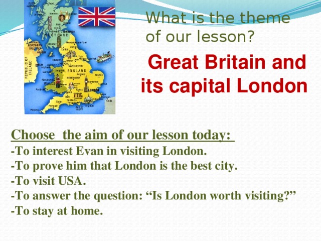 London is the capital of Great Britain: страноведение на уроках  Foto 18