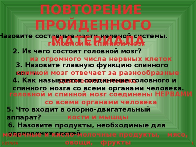 С помощью чего пища переваривается в желудке 4 класс ответ