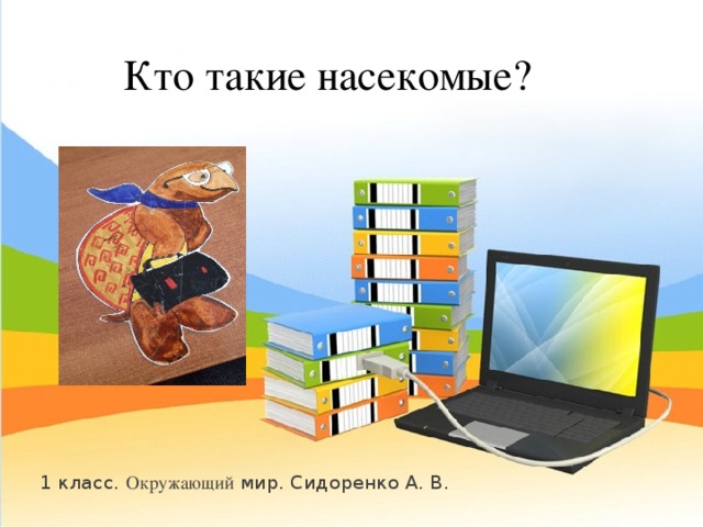  Кто такие насекомые? 1 класс. Окружающий мир. Сидоренко А. В. 