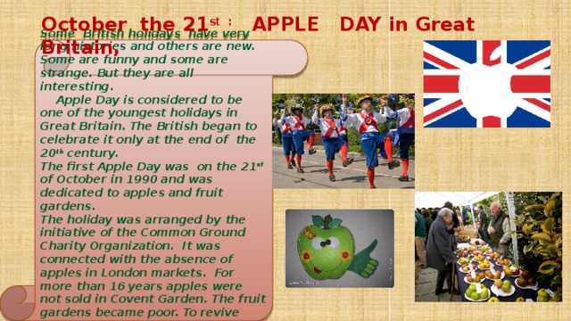 Apple's day