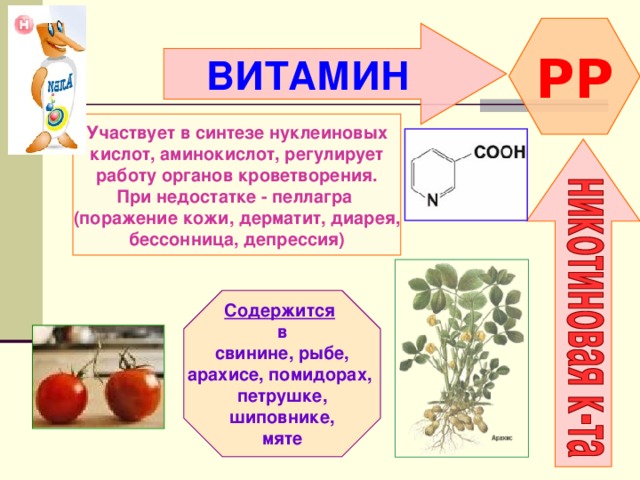 Опрос про витамины для проекта