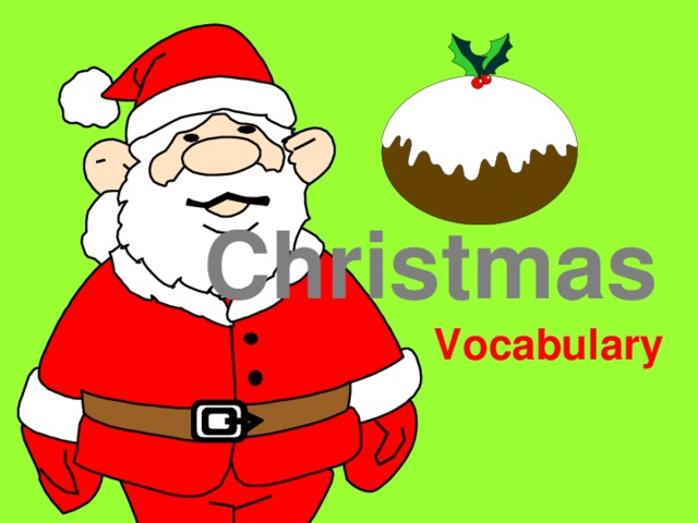 Christmas Vocabulary 
