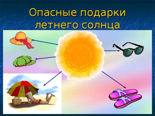 Опасные подарки летнего солнца 