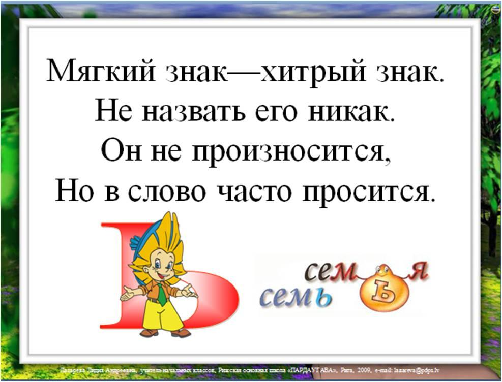 В тесноте да не в обиде буквы ь и ъ презентация 1 класс школа россии