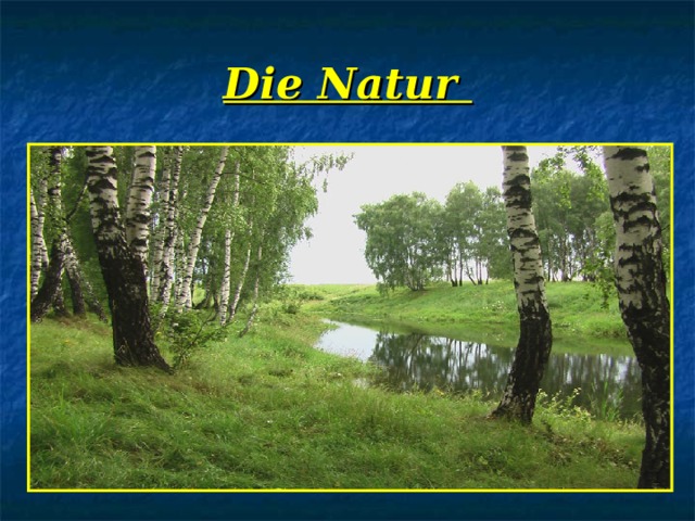 Die Natur 