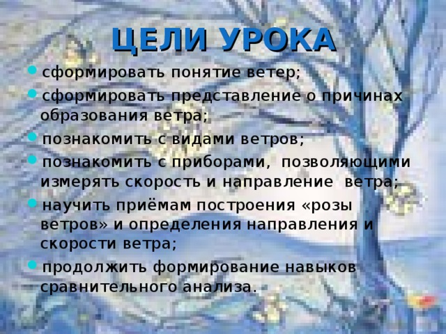 ЦЕЛИ УРОКА 