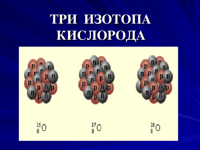 Атомная масса кислорода 16