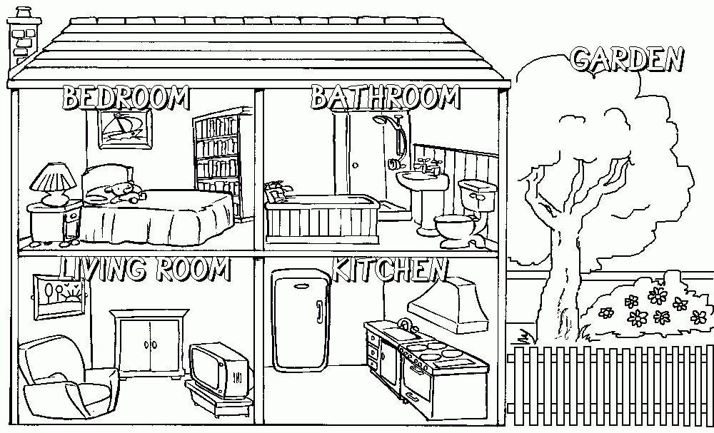 Добавь по три слова в каждую диаграмму home bedroom 2 класс