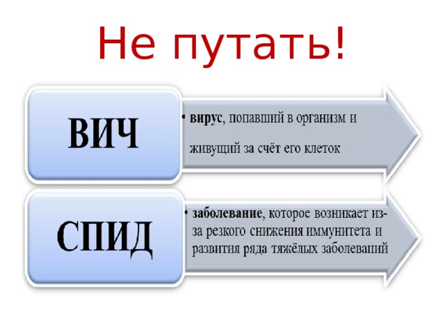 Не путать! 