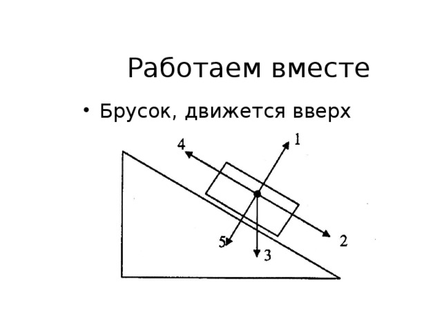 Брусок движется. Брусок движется вверх. Брусок движется равномерно вверх. Брусок двигается вверх физика. Брусок движется по треугольной плоскости вверх.