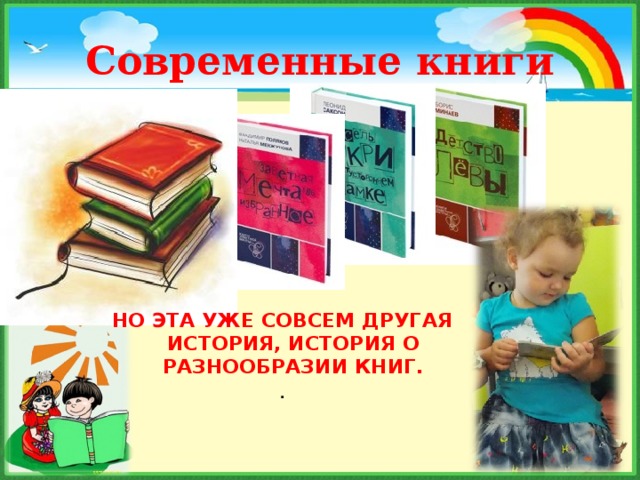 Современные книги презентация