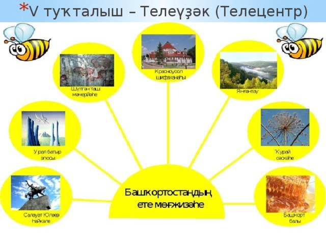 V туҡталыш – Телеүҙәк (Телецентр) 