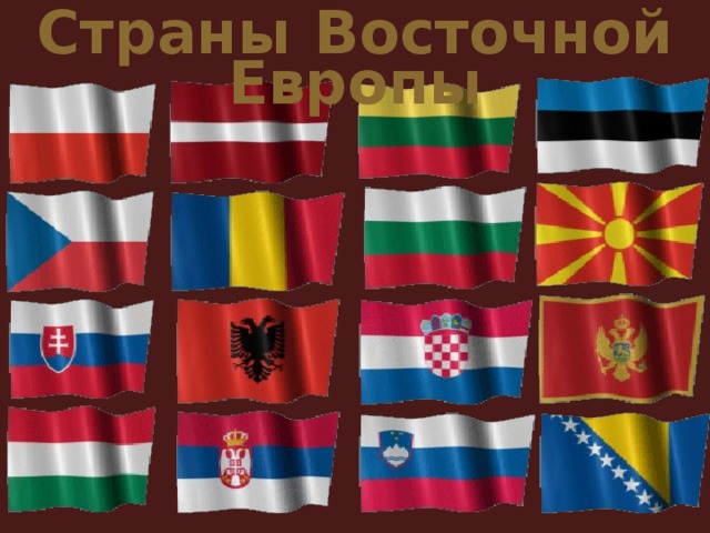 Страны  Восточной Европы 