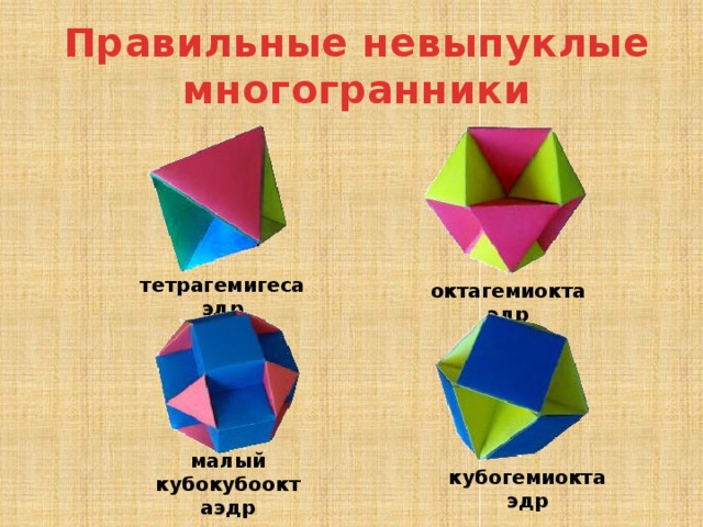 Невыпуклый многогранник презентация