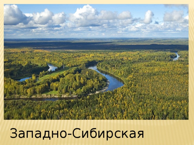 Западно-Сибирская равнина 