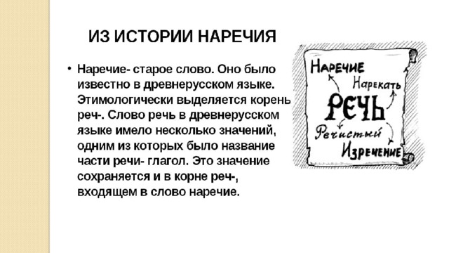 Проект по русскому языку 6 класс на тему наречие