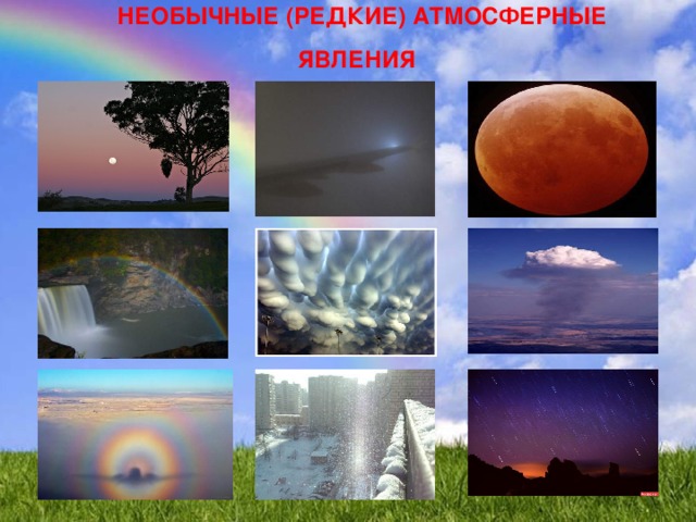 Сообщение явления в атмосфере 6 класс география. Редкие явления в атмосфере. Характерные природные явления атмосферы. Опасные природные явления в атмосфере. Опасные явления в атмосфе.