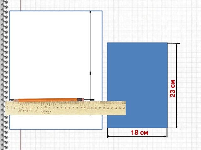23 см 18 см 