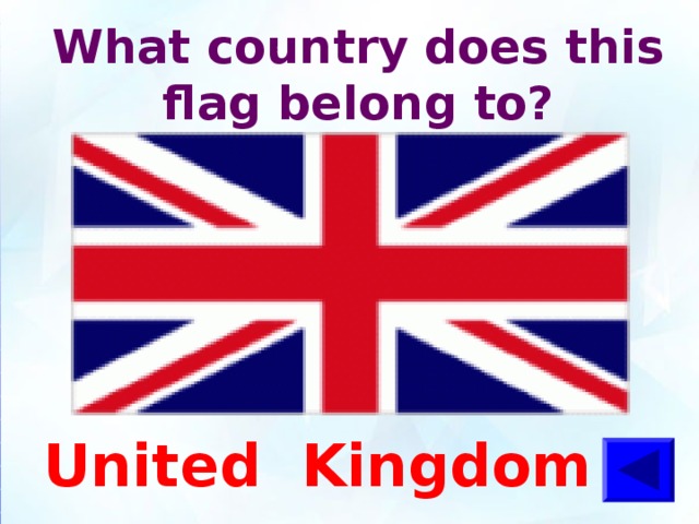 What country does this flag belong to? United Kingdom 