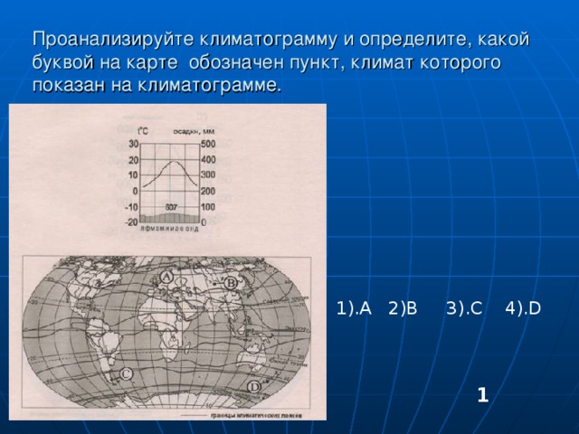 На рисунке показаны климатограммы характеризующие климат пунктов а и в