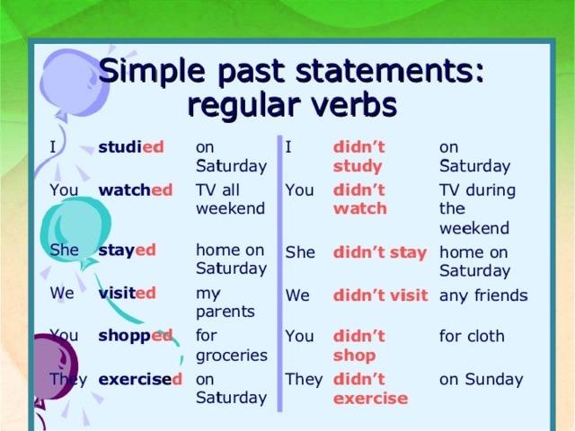Regular class. Паст Симпл Тенсес. Английский past simple Irregular. Past simple регуляр verbs. Past simple 3.
