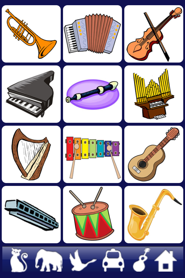 Игра музыкальные звуки. Музыкальные инструменты карточки. Карточки музыкальные инструменты для детей. Музыкальные предметы. Игровые инструменты музыкальные.