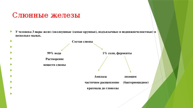 Три пары желез. Слюнные железы состав пищеварительного сока. Пищеварительный сок слюнных желез состав. Состав сока слюнных желез. Слюнные железы состав слюны.