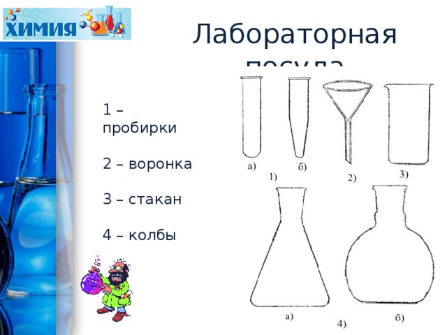 Пробирка рисунок и назначение