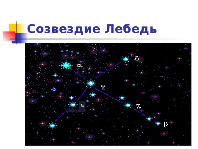 Созвездие Лебедь