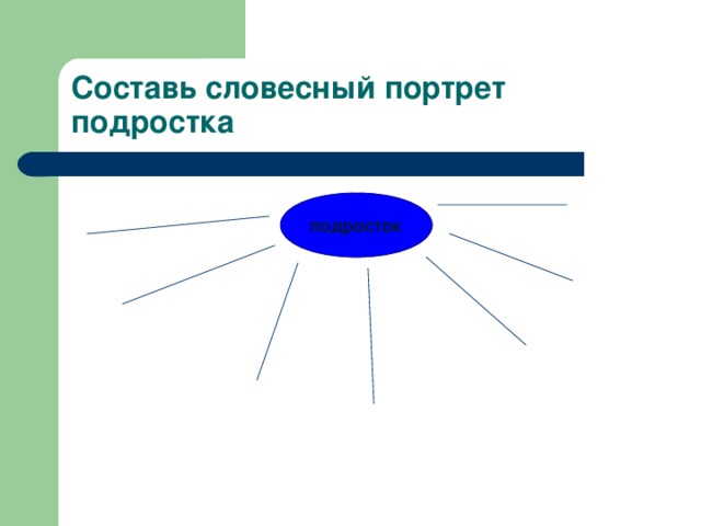 Составь словесный портрет своего друга