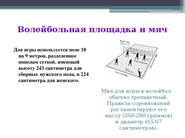 Проект волейбол 8 класс