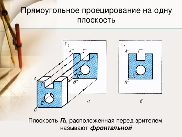 Расположенный перед