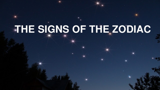 THE SIGNS OF THE ZODIAC   