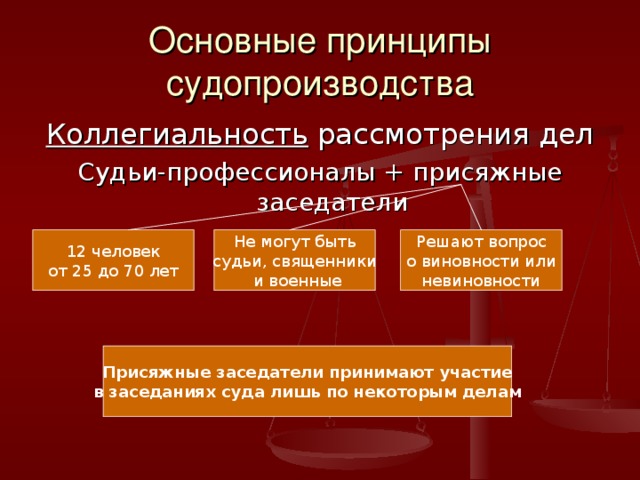 Составьте схему основные принципы гражданского судопроизводства