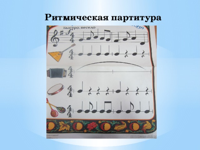 Ритмический рисунок тарантеллы