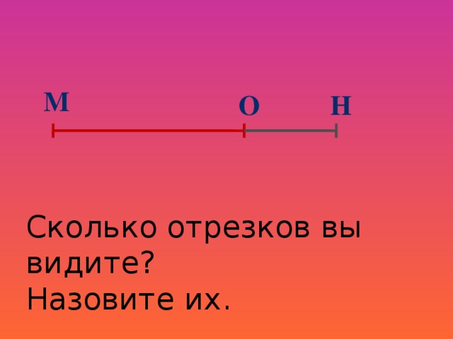 Отрезок а ц. Разность отрезков. Вычитание отрезков. Сумма отрезков. Сложение отрезков 1 класс.