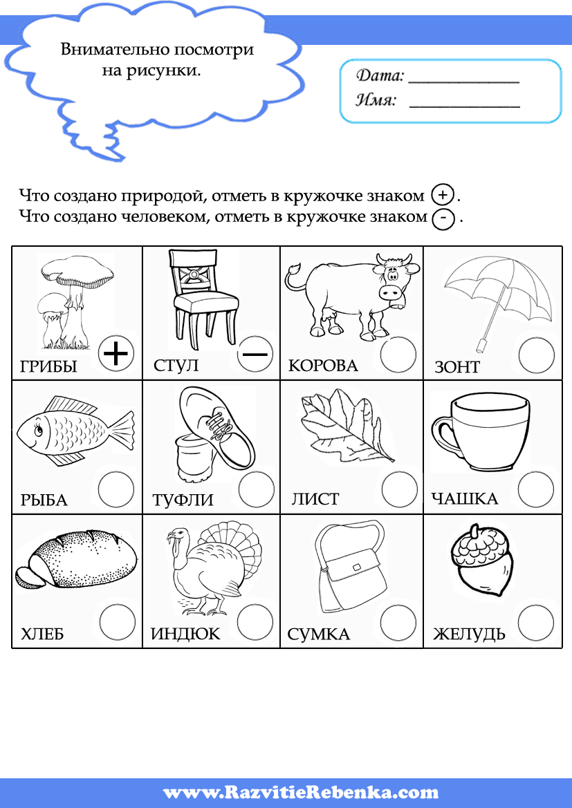 Картинки задания по окружающему миру