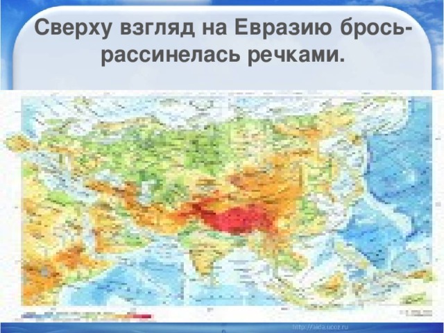 Внутренние воды евразии 7 класс география
