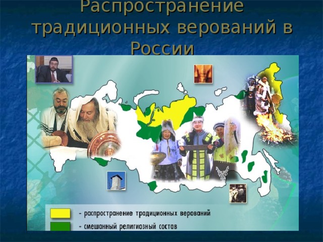 Распространение традиционных верований в России 