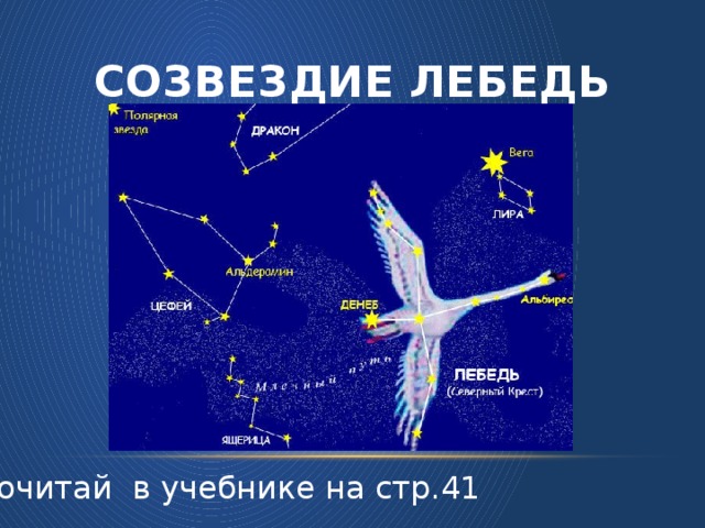 Созвездие лебедь схема для 2 схема