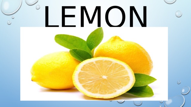 lemon 