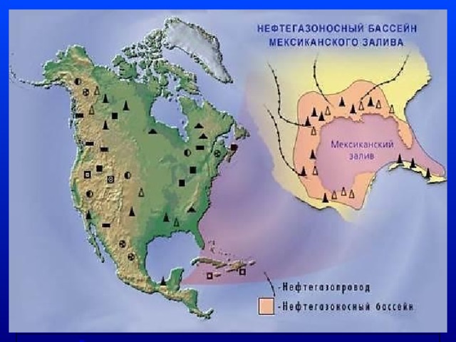 Водные ресурсы сша карта