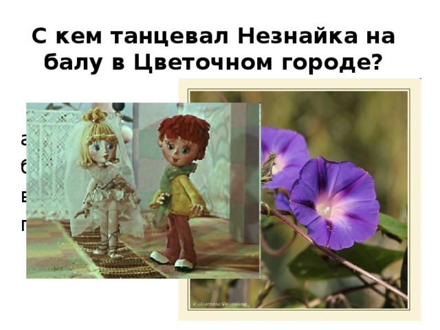 Кто придумал воздушный шар?   а) Незнайка б) Знайка в) Винтик г) Шпунтик