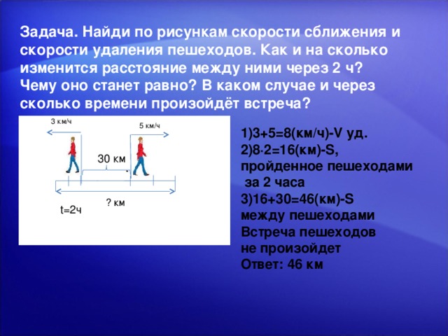 Как измениться расстояние. Задачи на сближение. Задачи на скорость сближения. Решение задач на сближение. Решение задач на скорость сближения.