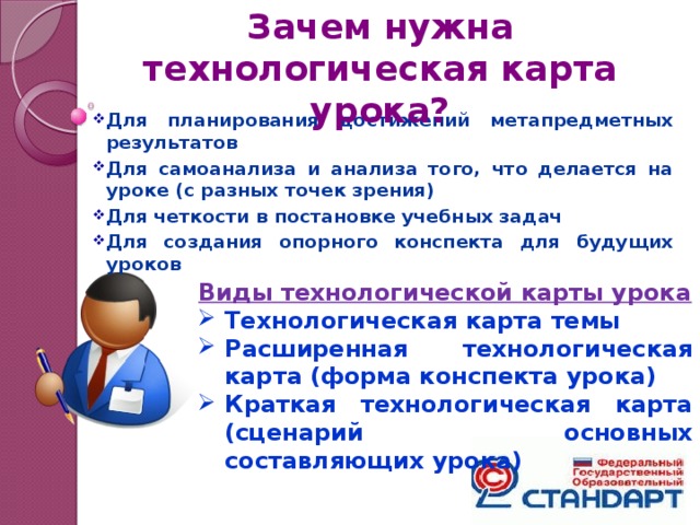 Зачем нужна технологическая карта