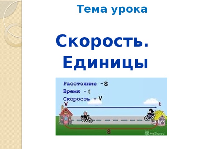 Урок скорость