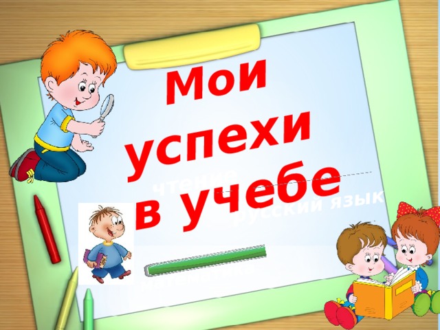 Презентация мои успехи